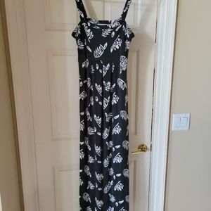 Maxi Dress Black and White